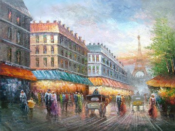 パリのストリートシーン 41 Oil Paintings
